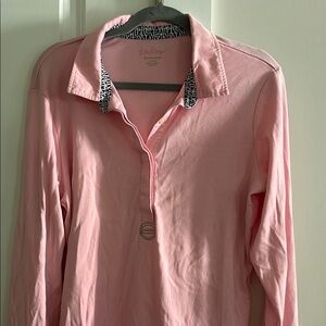 Lilly Pulitzer Pink Long Sleeve Top